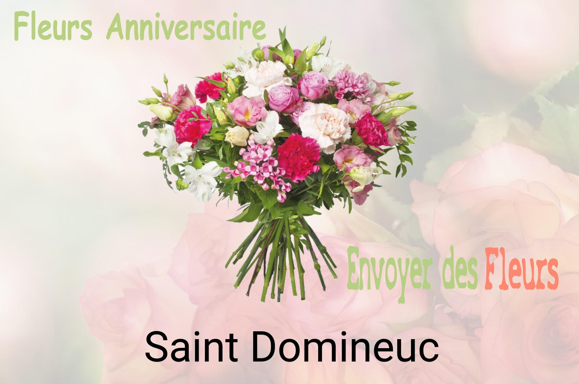 Bouquet de fleurs d’anniversaire livré à Saint-Domineuc
